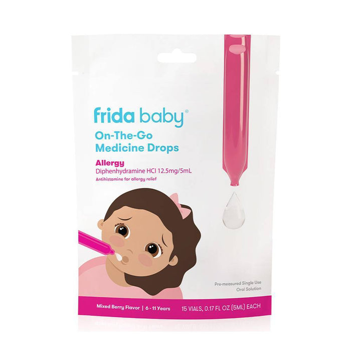 Frida Baby On-The-Go Single Dose Vial Allergy and Sinus Treatment Liquid - 0.17 fl oz/15ct