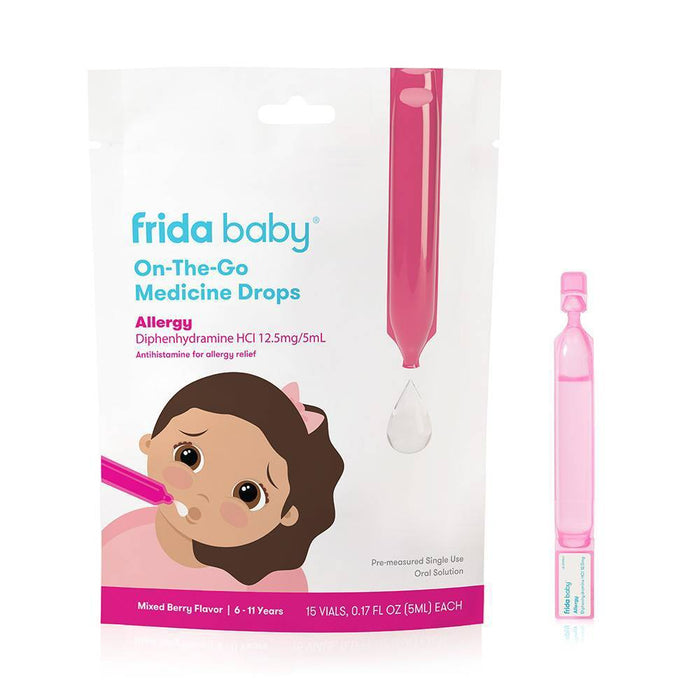 Frida Baby On-The-Go Single Dose Vial Allergy and Sinus Treatment Liquid - 0.17 fl oz/15ct