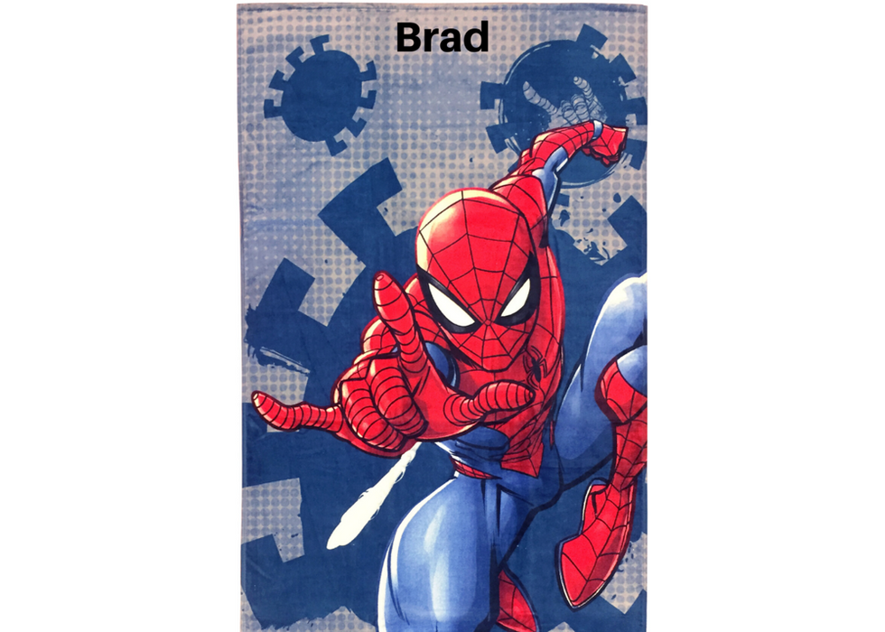 Spider-Man Embroidered Beach Towel