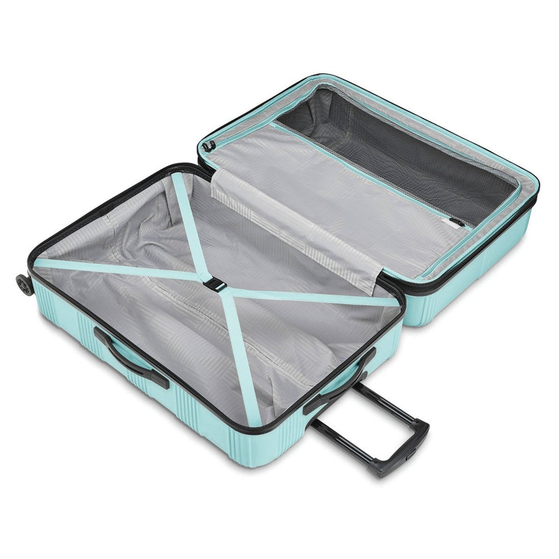 American Tourister NXT Checkered Hardside Carry On Spinner Suitcase - Mint Green (LOCAL PICKUP ONLY)