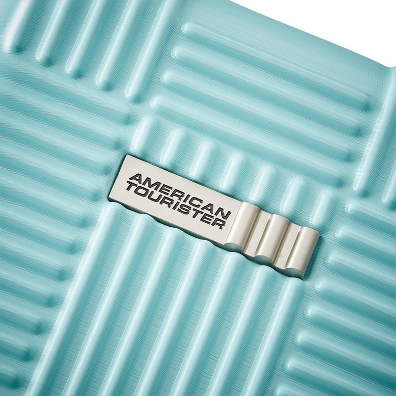 American Tourister NXT Checkered Hardside Carry On Spinner Suitcase - Mint Green (LOCAL PICKUP ONLY)