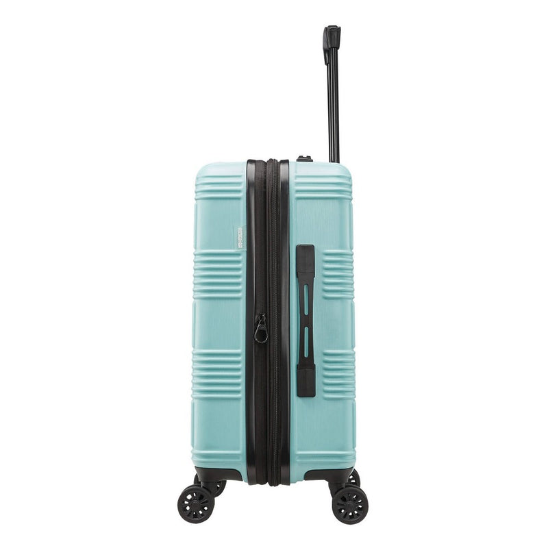 American Tourister NXT Checkered Hardside Carry On Spinner Suitcase - Mint Green (LOCAL PICKUP ONLY)
