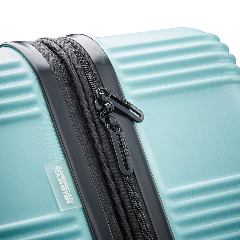 American Tourister NXT Checkered Hardside Carry On Spinner Suitcase - Mint Green (LOCAL PICKUP ONLY)