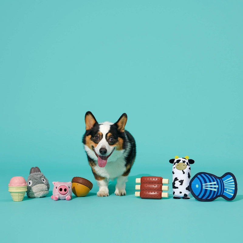 BARK Super Chewer Cow Dog Toy - Mad Cow