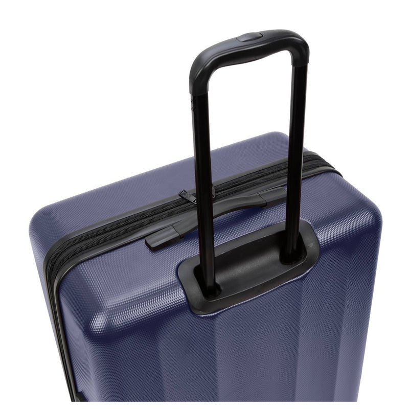 Skyline Hardside Large Checked Spinner Suitcase - Navy Peony (LOCAL PICKUP ONLY)