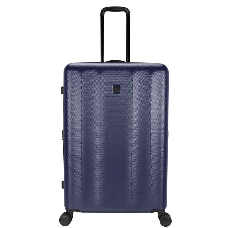 Skyline Hardside Large Checked Spinner Suitcase - Navy Peony (LOCAL PICKUP ONLY)