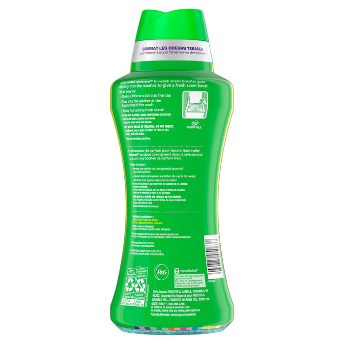Gain Odor Defense Fireworks In-Wash Scent Booster - Super Fresh Blast - 26.5oz