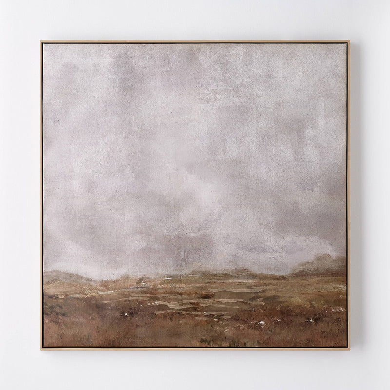 36" x 36" Plains Framed Wall Canvases - Threshold™ designed with Studio McGee (LOCAL PICKUP ONLY)