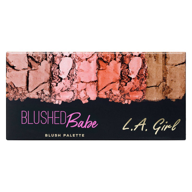 L.A. Girl Blushed Babe Blush Palette - 4.6oz
