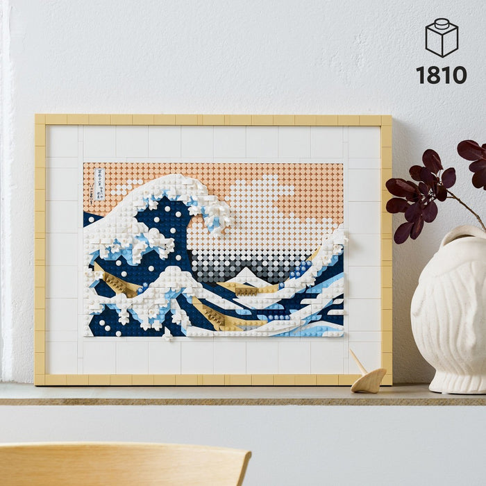 LEGO ART Hokusai – The Great Wave Wall Art Adults Set 31208 SEE DETAILS