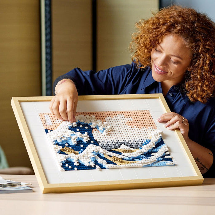LEGO ART Hokusai – The Great Wave Wall Art Adults Set 31208 SEE DETAILS