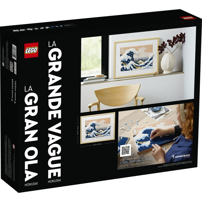 LEGO ART Hokusai – The Great Wave Wall Art Adults Set 31208 SEE DETAILS