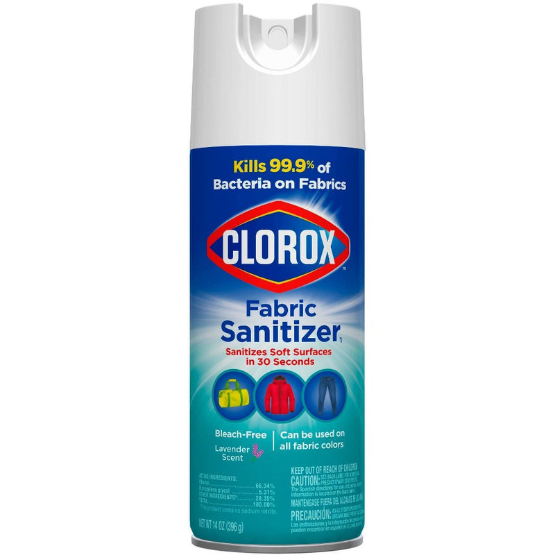 Clorox Fabric Sanitizer Aerosol Spray - Lavender - 14oz