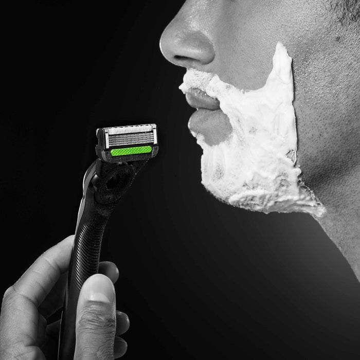 GilletteLabs Razor Blade Refills by Gillette - Compatible with Exfoliating Razor and Heated Razor - 4ct