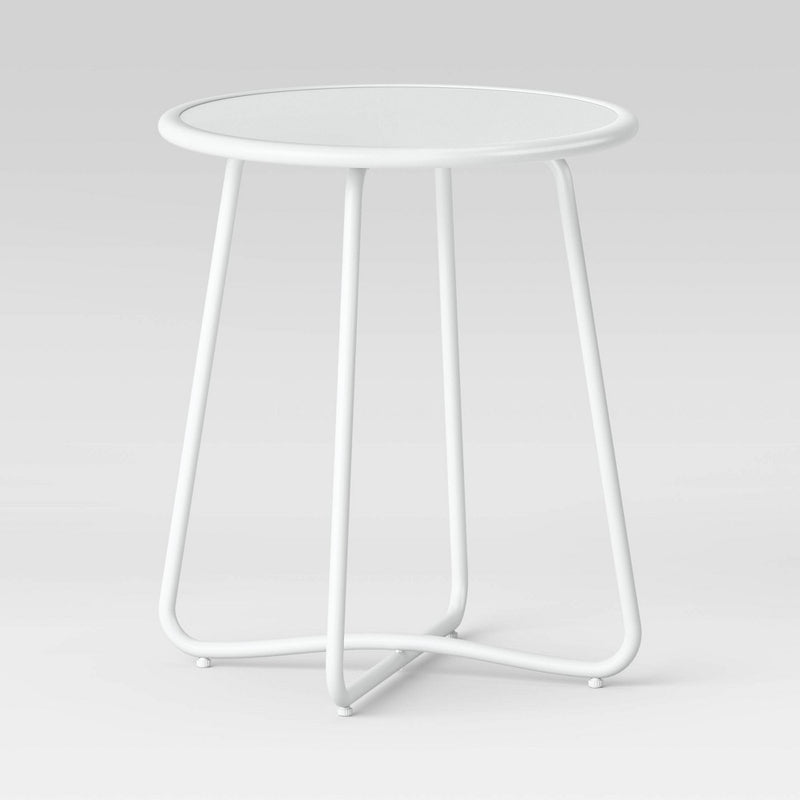 3pc Metal Patio Bistro Set, Outdoor Furniture Set - White - Room Essentials™ (LOCAL PICKUP ONLY)