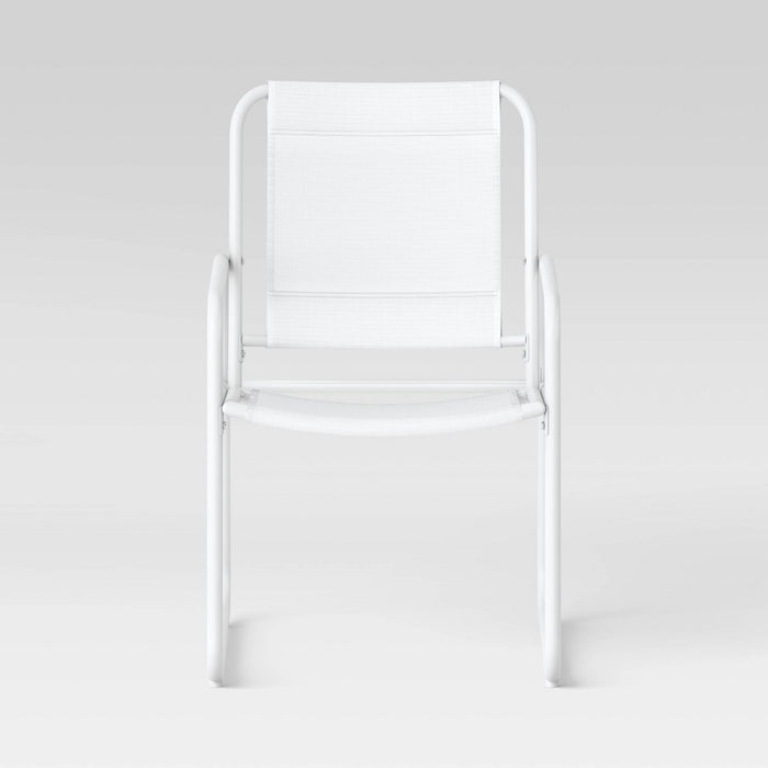 3pc Metal Patio Bistro Set, Outdoor Furniture Set - White - Room Essentials™ (LOCAL PICKUP ONLY)