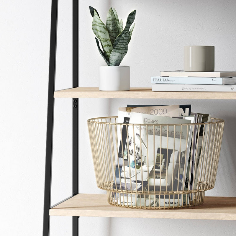 18" x 11" Metal Wire Basket with Gold Finish - Project 62™ (LOCAL PICKUP ONLY)