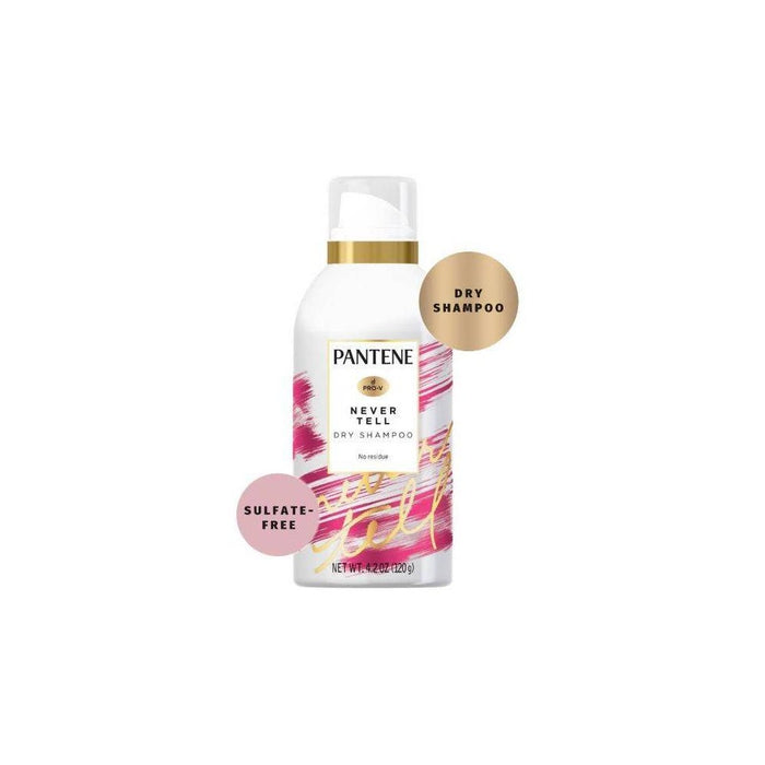 Pantene Sulfate-Free Never Tell Dry Shampoo Spray with Wild Mint & Melon - 4.2oz