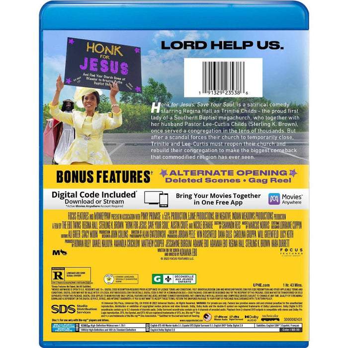 Honk for Jesus (Blu-ray + Digital) *ADD 3 TO YOUR CART & 1 IS FREE!*