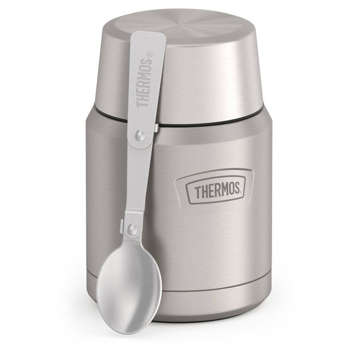 Thermos Icon 16oz Stainless Steel Food Storage Jar with Spoon - Matte