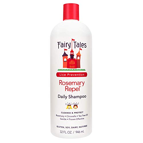 Fairy Tales Rosemary Repel Lice Shampoo- Daily Kids Shampoo for Lice Prevention, 32 Fl Oz (Pack of 1)