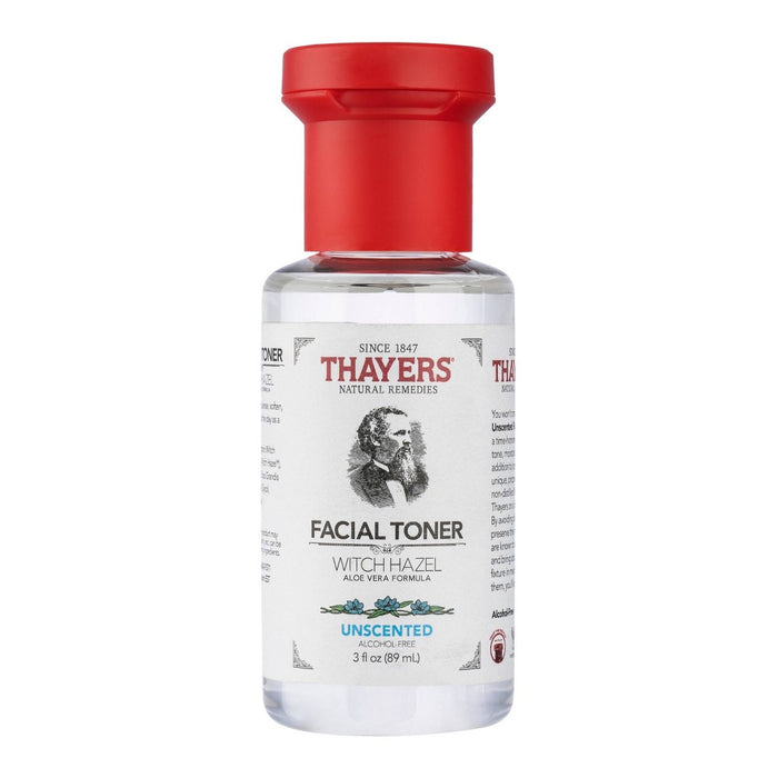 Thayers Natural Remedies Unscented Witch Hazel Alcohol Free Facial Toner - 3 fl oz