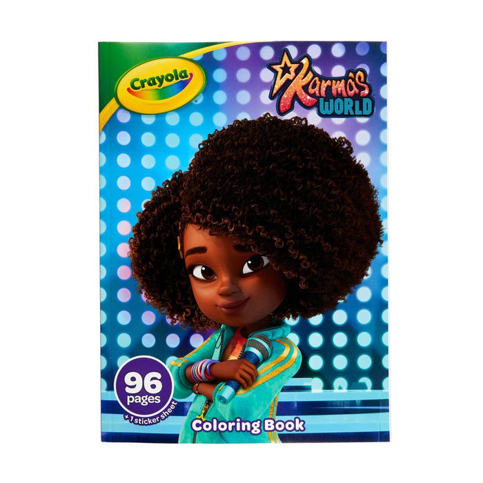 Crayola 96pg Coloring Book - Karmas World