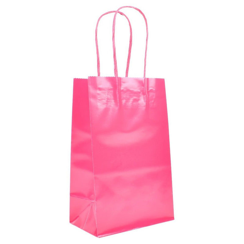 10ct Junior Tote Gift Bags Pink - Spritz™