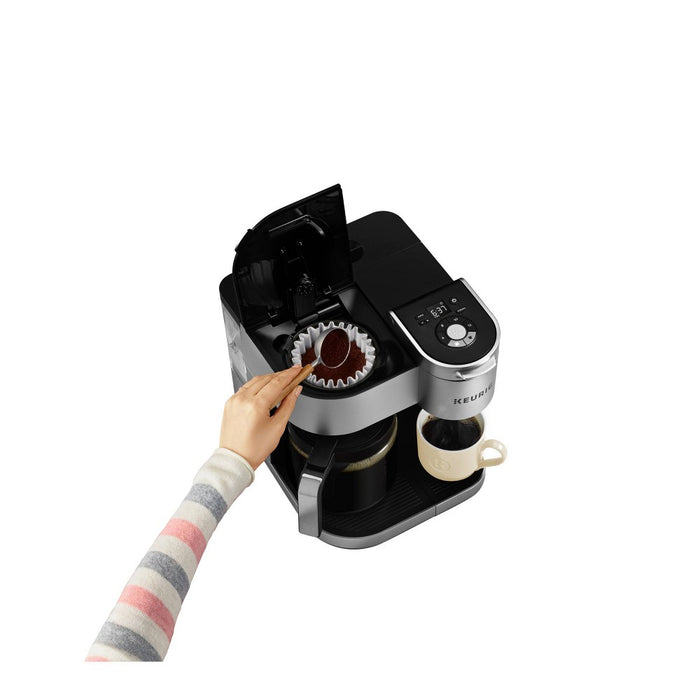 Keurig K-Duo Special Edition Single-Serve K-Cup Pod & Carafe Coffee Maker - Silver