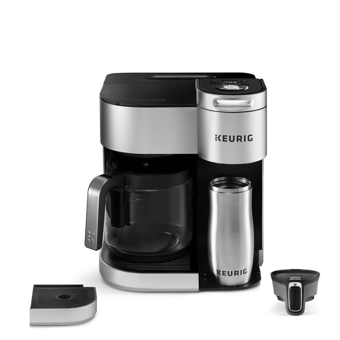 Keurig K-Duo Special Edition Single-Serve K-Cup Pod & Carafe Coffee Maker - Silver