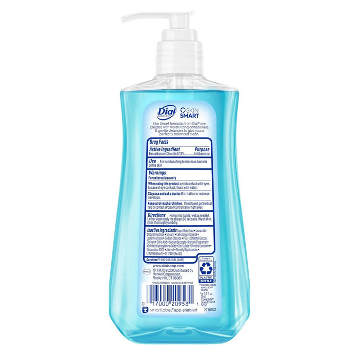 Dial Pump Spring Water Liquid Hand Soap - 11 fl oz