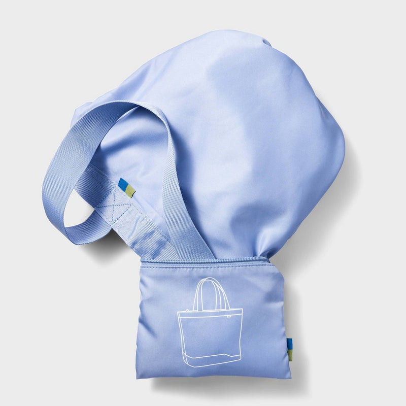 Packable Tote Forever Blue - Open Story™