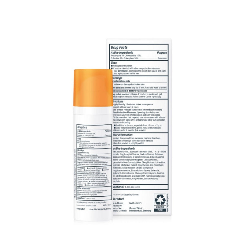 Eucerin Face Oil Control Sunscreen Lotion - SPF 50 - 2.5 fl oz - EXP. 01/2024