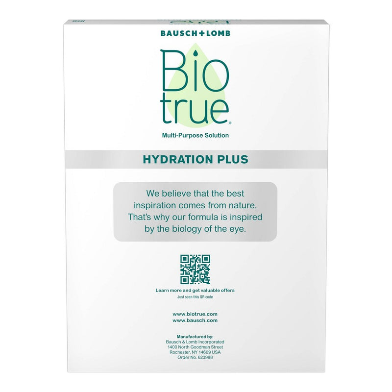Biotrue Hydration Plus Contact Lens Solution - 20 fl oz
