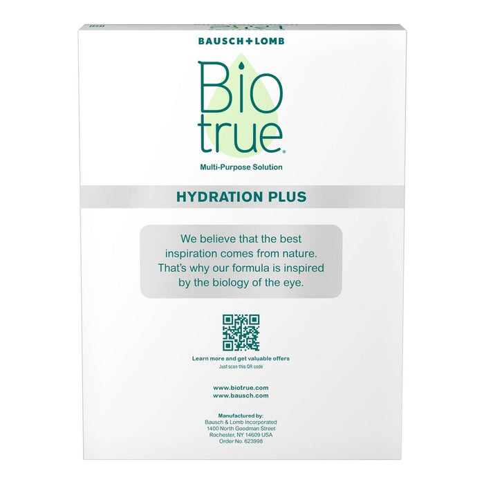 Biotrue Hydration Plus Contact Lens Solution - 20 fl oz