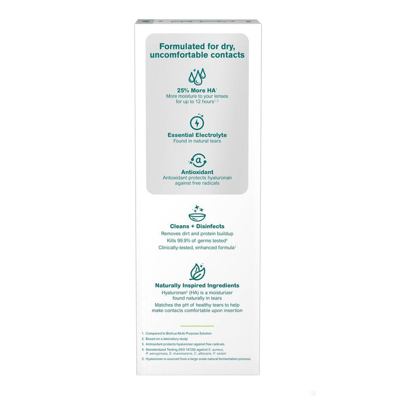 Biotrue Hydration Plus Contact Lens Solution - 20 fl oz