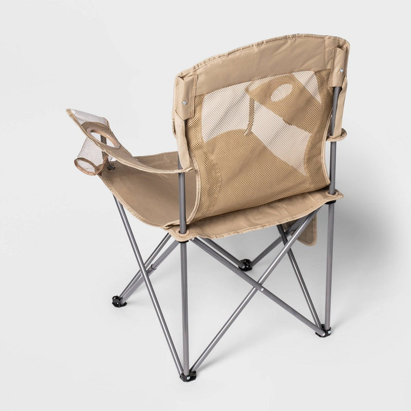 Outdoor Portable Mesh Chair Tan - Embark™ (LOCAL PICKUP ONLY)