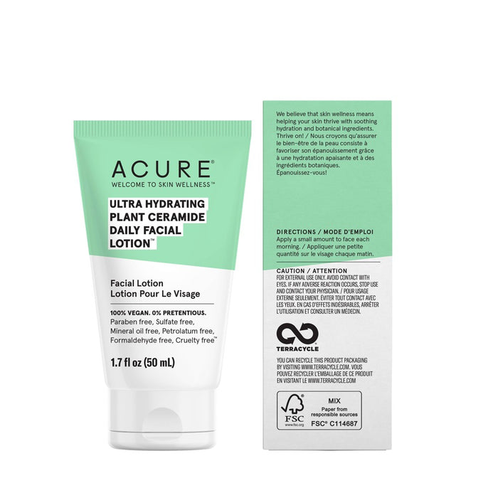 Ultra Hydrating Plant Ceramide Daily Facial Lotion - 1.7 fl oz