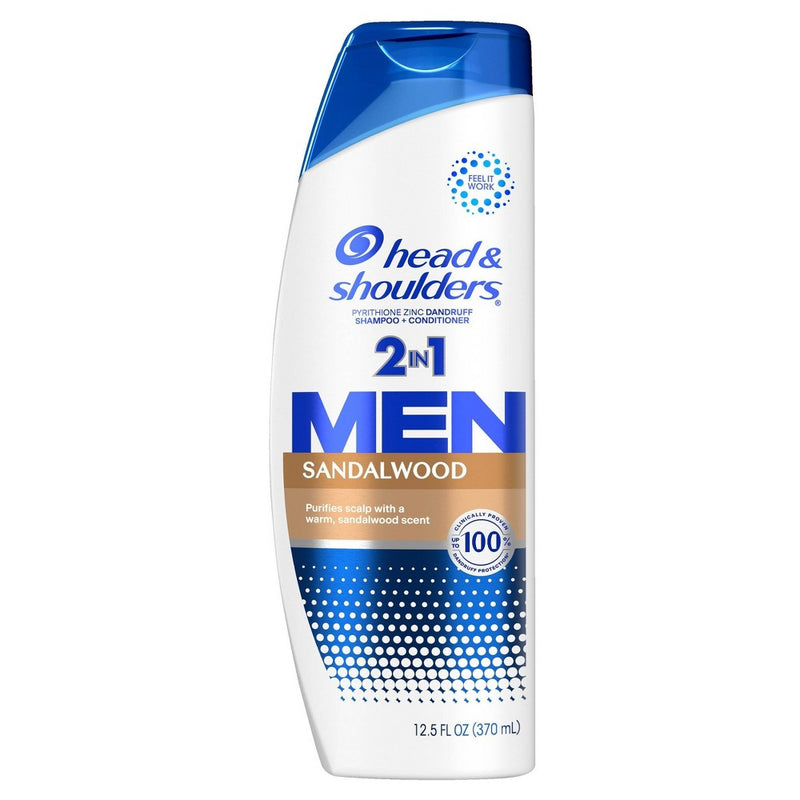 Head & Shoulders Advanced Series Sandalwood 2-in-1 Shampoo and Conditioner for Men - 12.5 fl oz