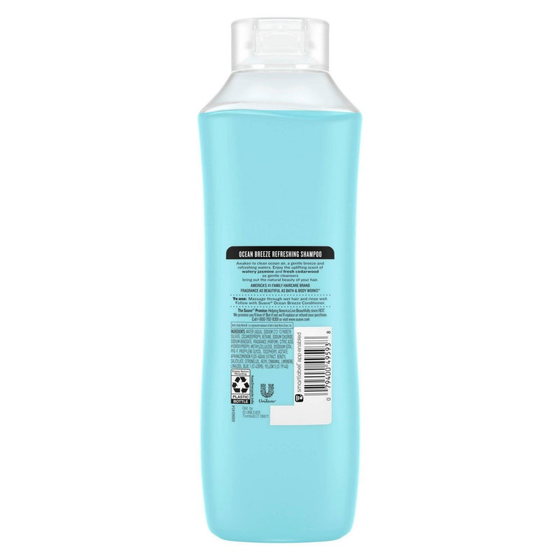 Suave Refreshing Shampoo Ocean Breeze - 22.5 fl oz