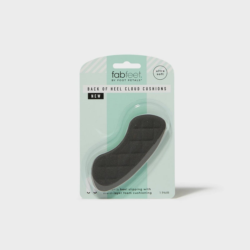 Fab Feet Women's by Foot Petals Back of Heel Cloud Shoe Cushion Gray - 1 pair
