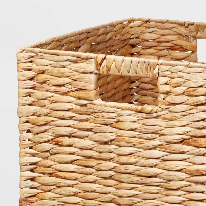 Large Woven Water Hyacinth Milk Crate - Brightroom™