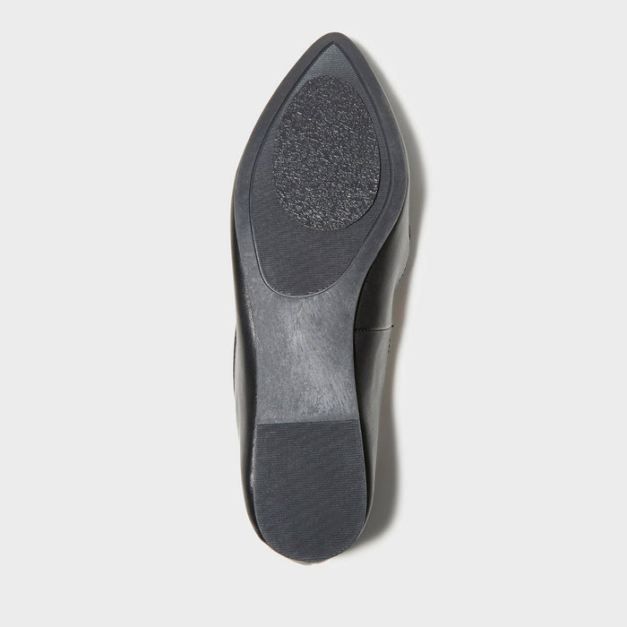 Fab Feet Women's by Foot Petals No-Slip Treads Shoe Pads Black/White - 2 pairs