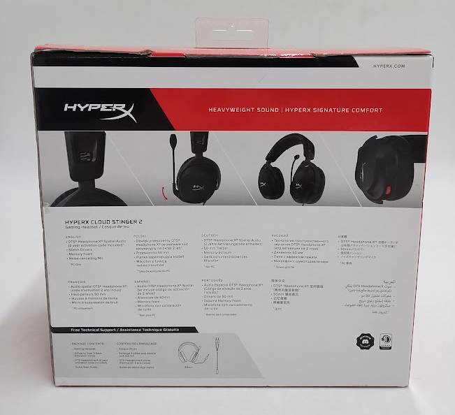 HyperX Cloud Stinger 2 - Gaming Headset (Black)