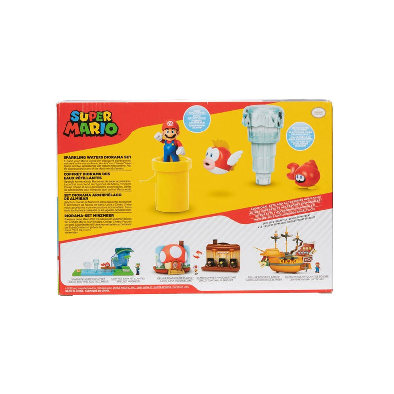 Nintendo Super Mario Sparkling Waters Diorama Set