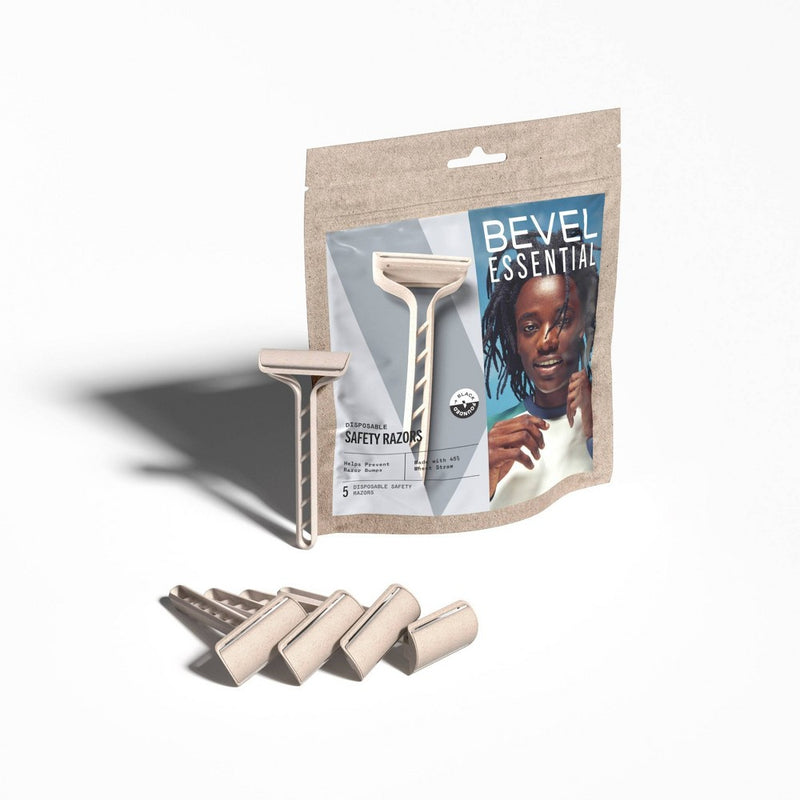 BEVEL Disposable Razor - 5ct