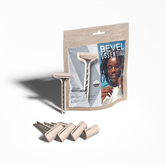 BEVEL Disposable Razor - 5ct