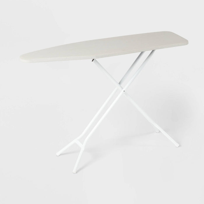 Standard Ironing Board White Metal With Creamy Chai Cover - Room Essentials™