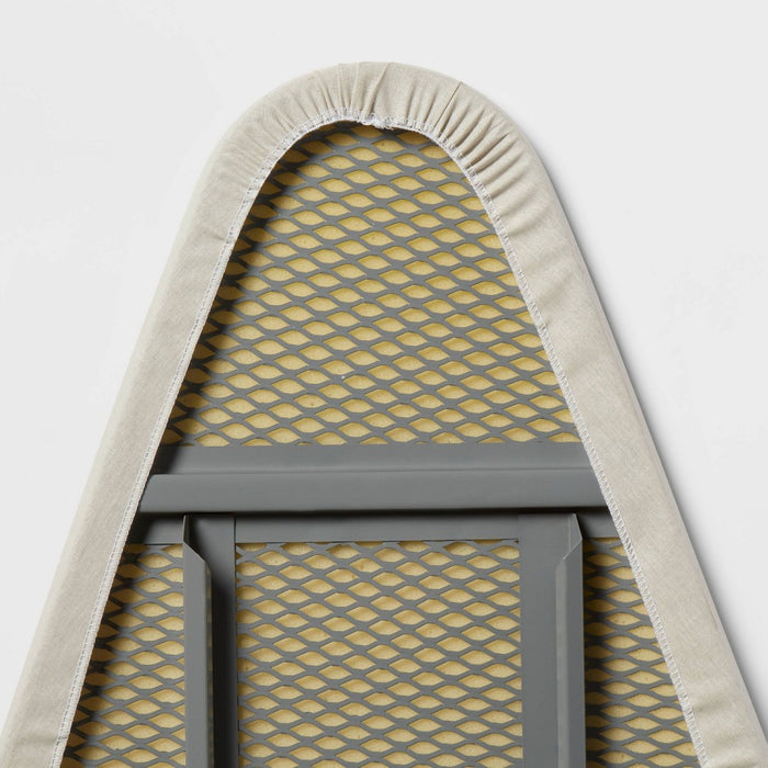 Standard Ironing Board White Metal With Creamy Chai Cover - Room Essentials™