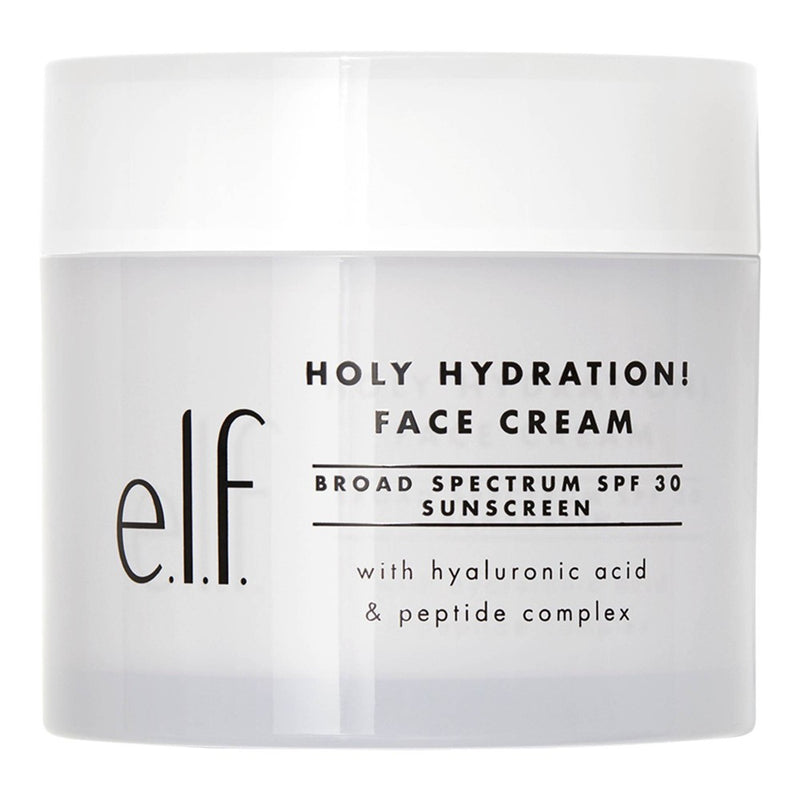 e.l.f. Holy Hydration! Broad Spectrum Sunscreen Face Cream SPF 30 - 1.76oz *NEW* EXP:02/2025